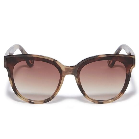 Lele Sadoughi Tortoise Brooklyn Sunglasses - Picture 6 of 9